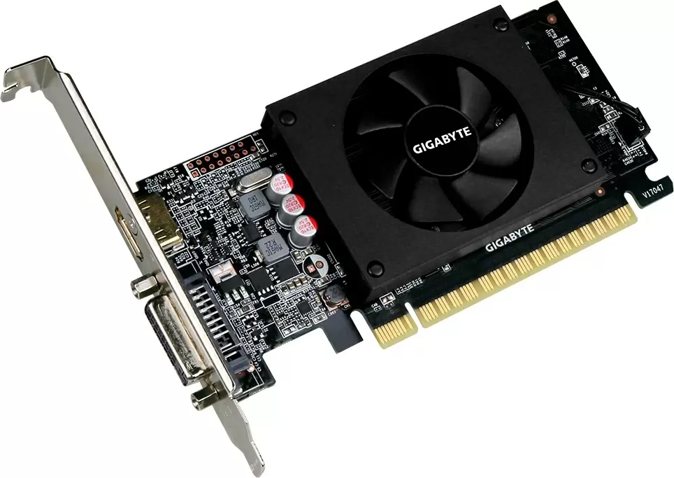 Placă video Gigabyte GeForce GT710 2GB GDDR5 Low Profile