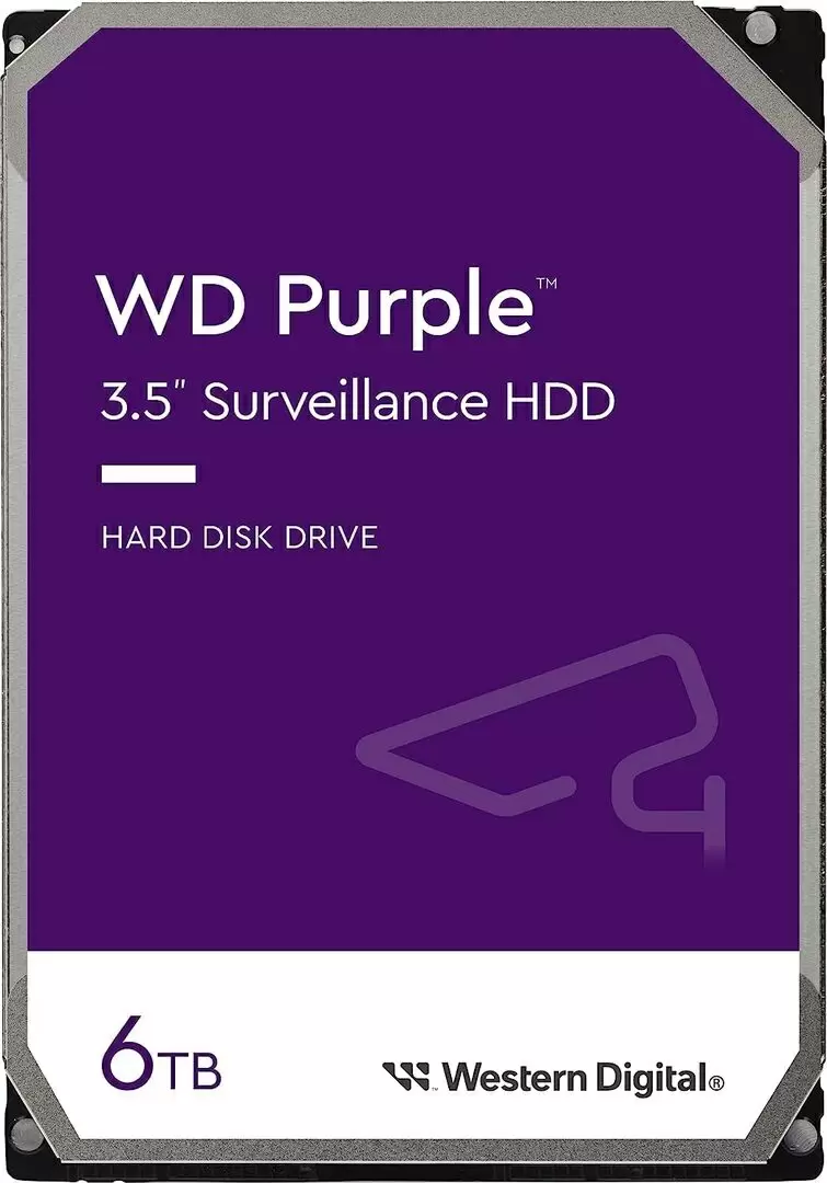 Жесткий диск WD Purple WD64PURZ 3.5", 6TB