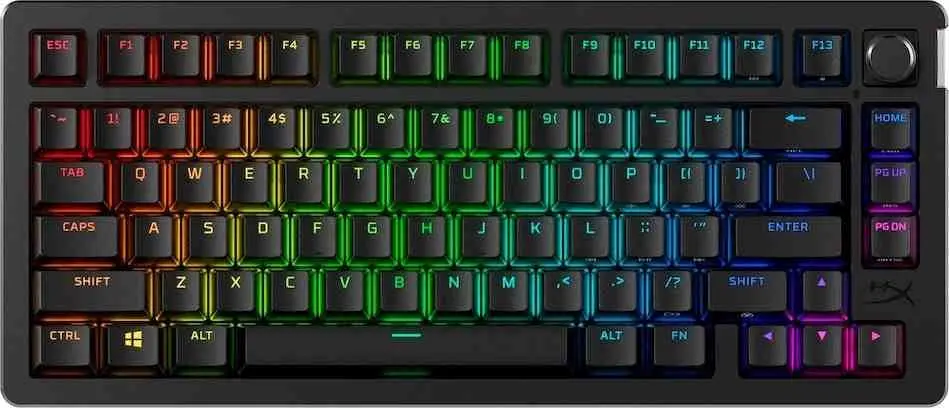 Tastatură HyperX Alloy Rise 75, negru