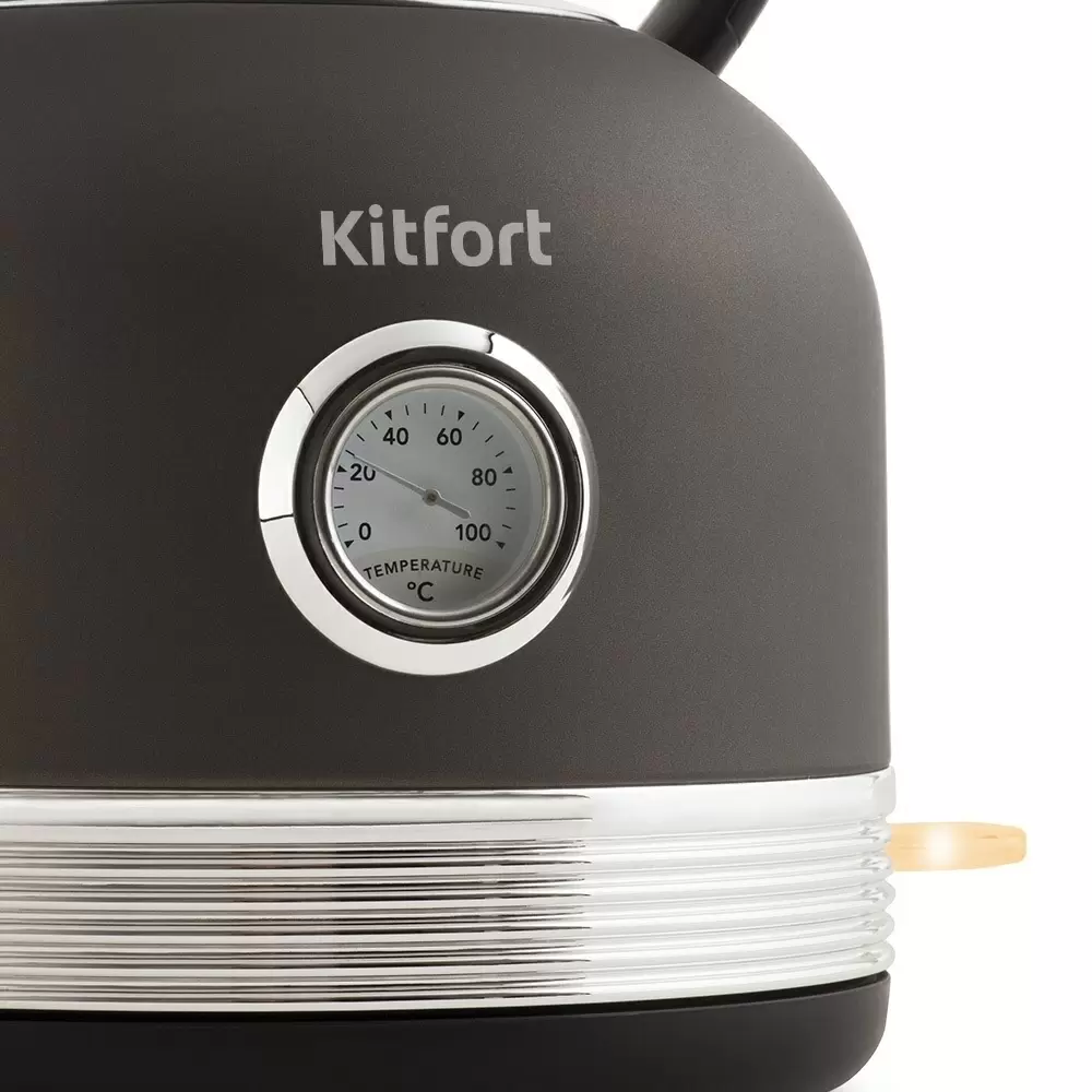 Электрочайник Kitfort KT-634-1, черный