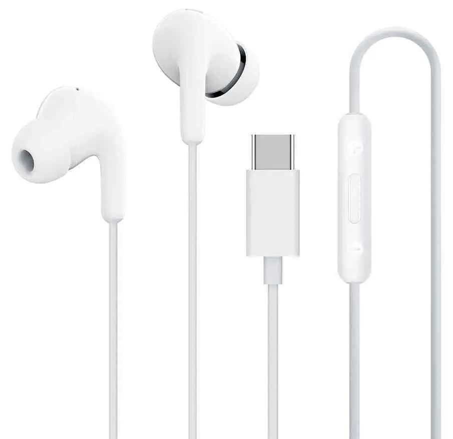 Căşti Xiaomi Type-C Earphones, alb