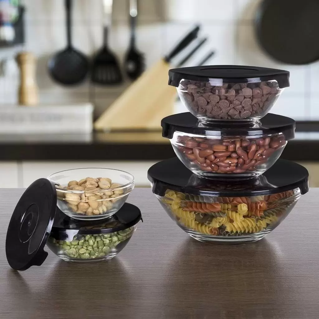 Set container pentru mâncare Trend-Mix Cooking Bowl 5buc