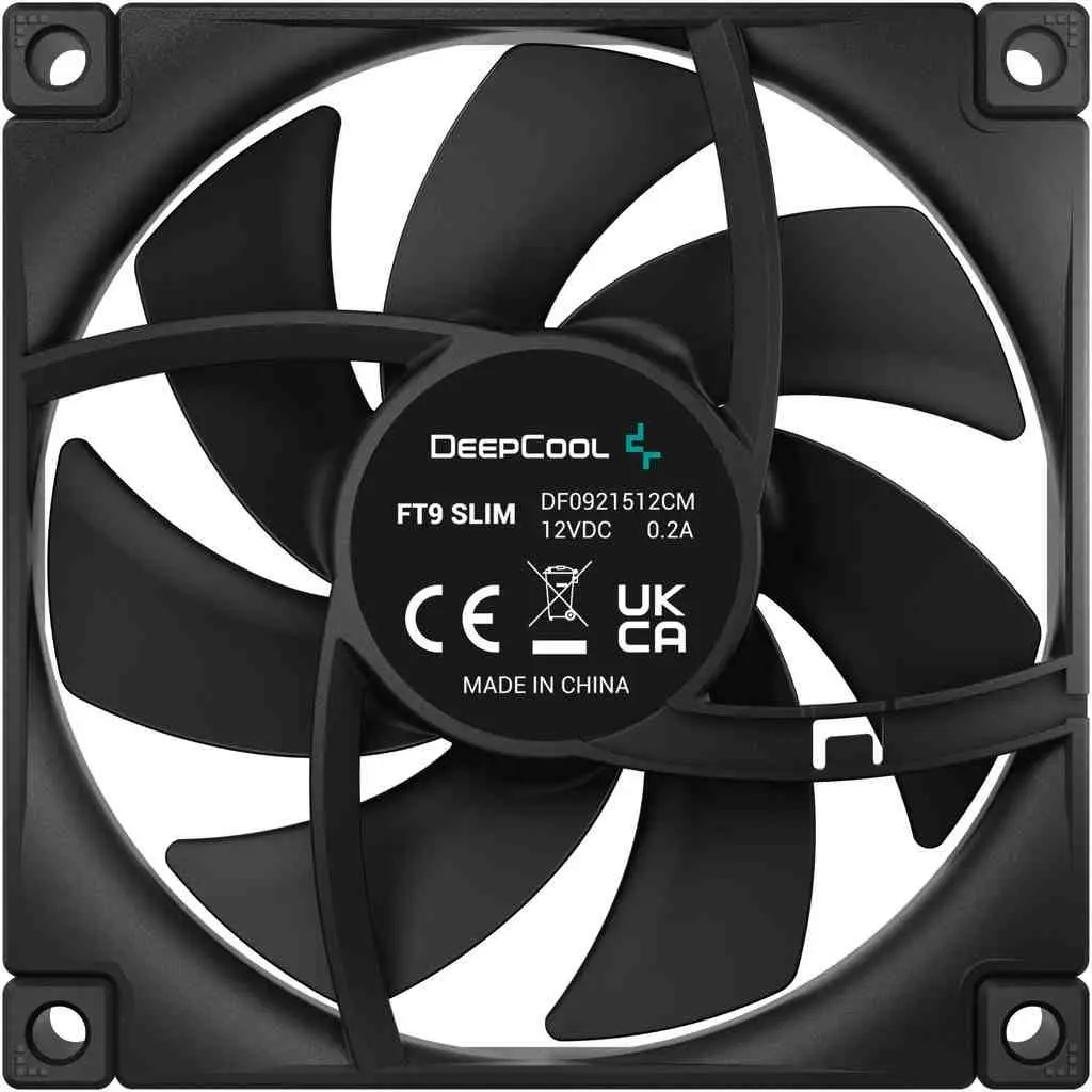 Вентилятор для корпуса DeepCool FT9 SLIM, черный