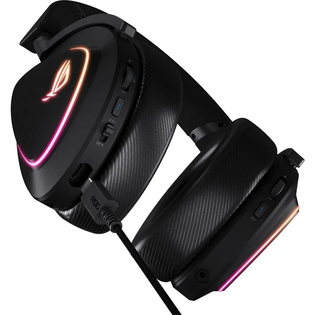 Căşti Asus ROG Delta II Black, negru