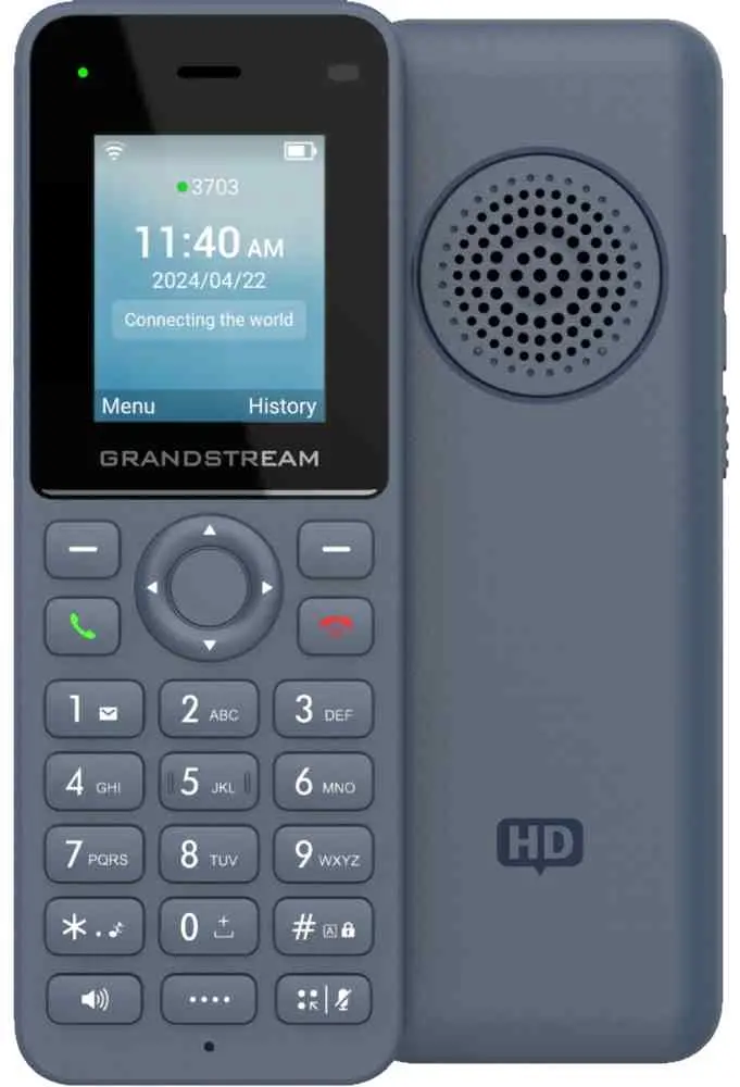 Telefon fără fir Grandstream WP816, gri