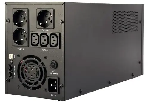 Источник бесперебойного питания Gembird EG-UPS-036, черный на tehnoparc.md Источник бесперебойного питания Gembird EG-UPS-036, черный