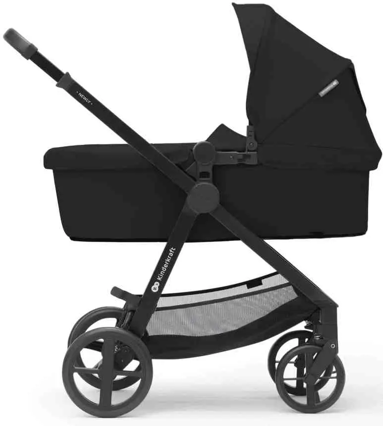 Коляска KinderKraft Newly 3in1 Mink Pro, черный