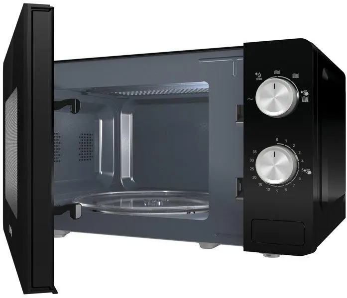 Cuptor cu microunde Gorenje MO20E1BH, negru pe tehnoparc.md Cuptor cu microunde Gorenje MO20E1BH, negru