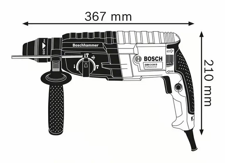 Ciocan rotopercutor Bosch GBH 240