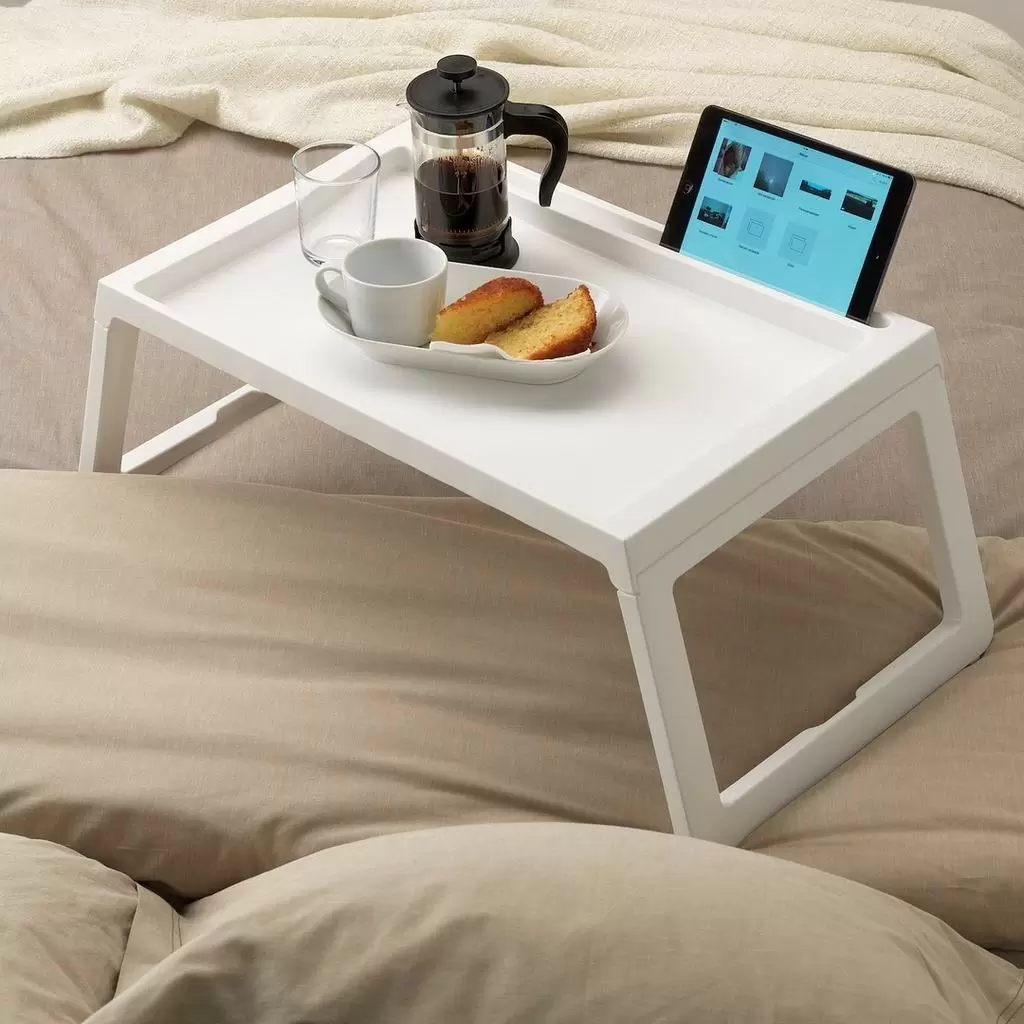 Masă pentru mic dejun IKEA Klipsk, alb
