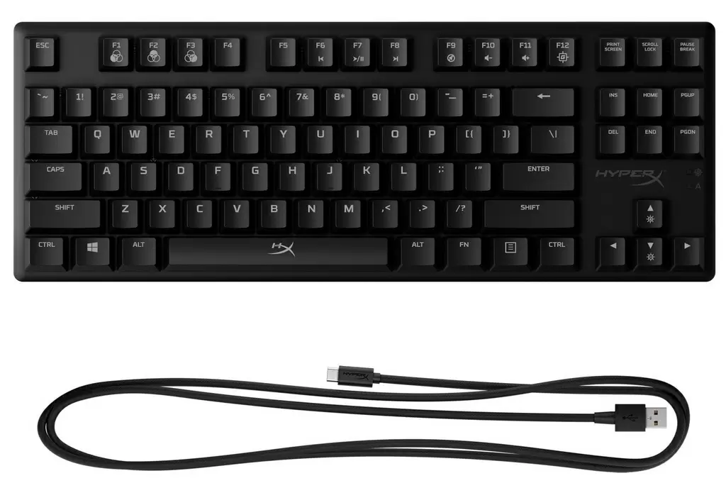 Клавиатура HyperX Alloy Origins Core (HX-KB7BLX-RU), черный