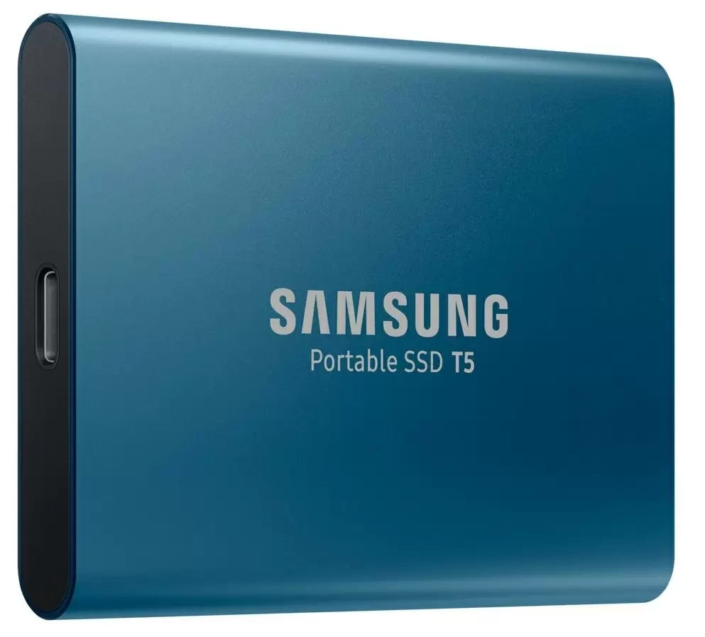 Внешний SSD Samsung Portable T5 500GB, синий