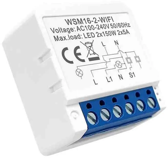 Умный модуль подключения ZigBee WSM16-W2