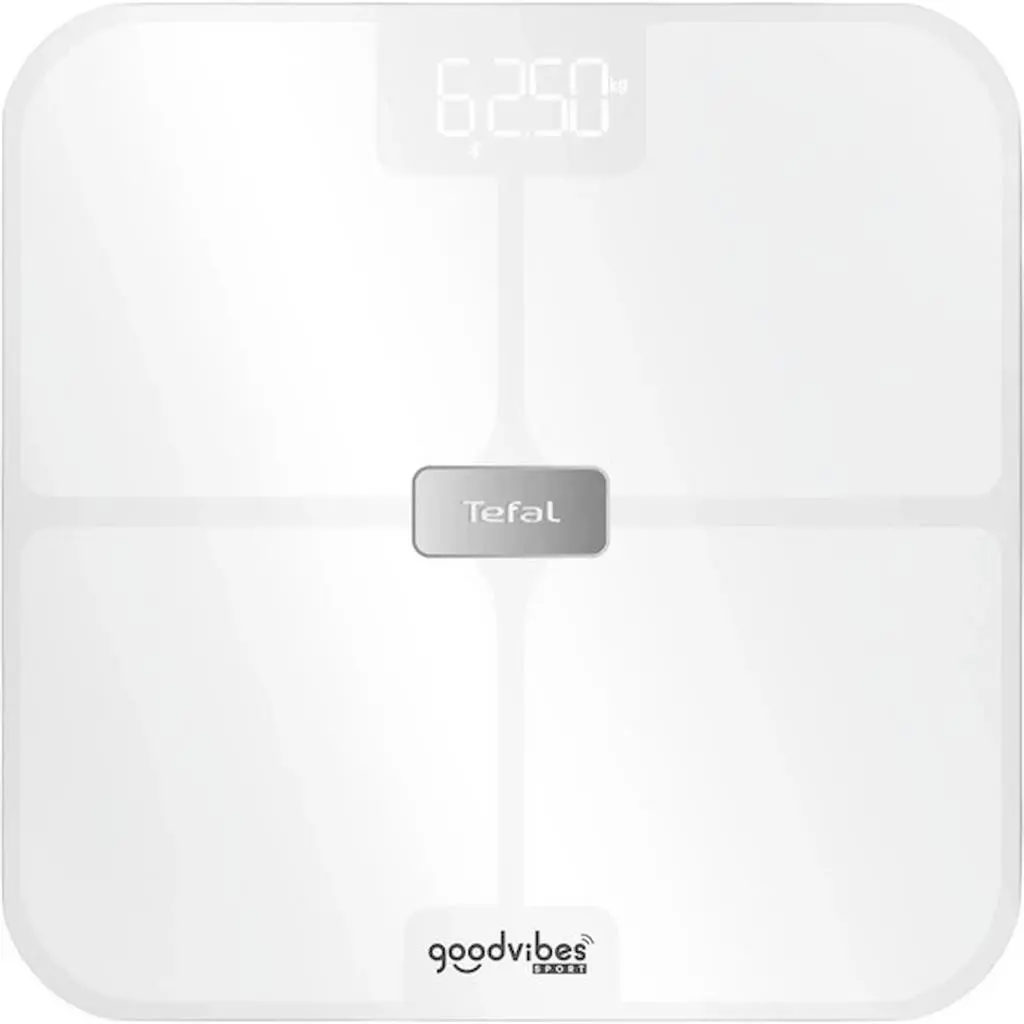 Cântar de podea Tefal BM9740F0, alb pe tehnoparc.md Cântar de podea Tefal BM9740F0, alb