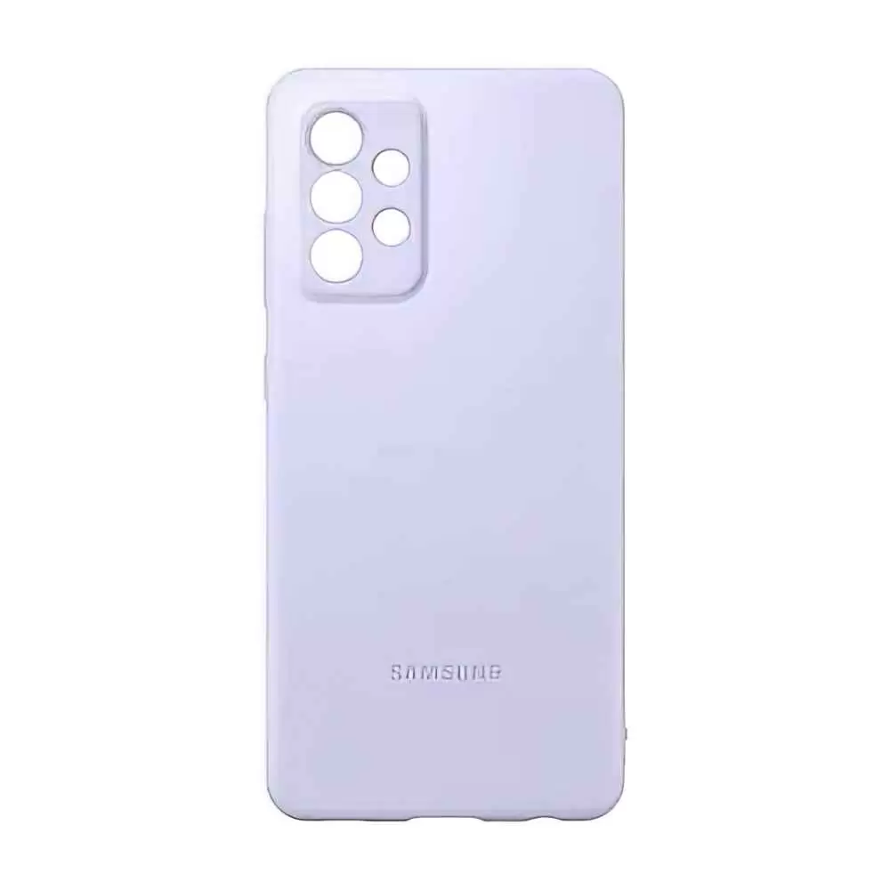 Husă de protecție Samsung Silicone Cover Galaxy A52, violet