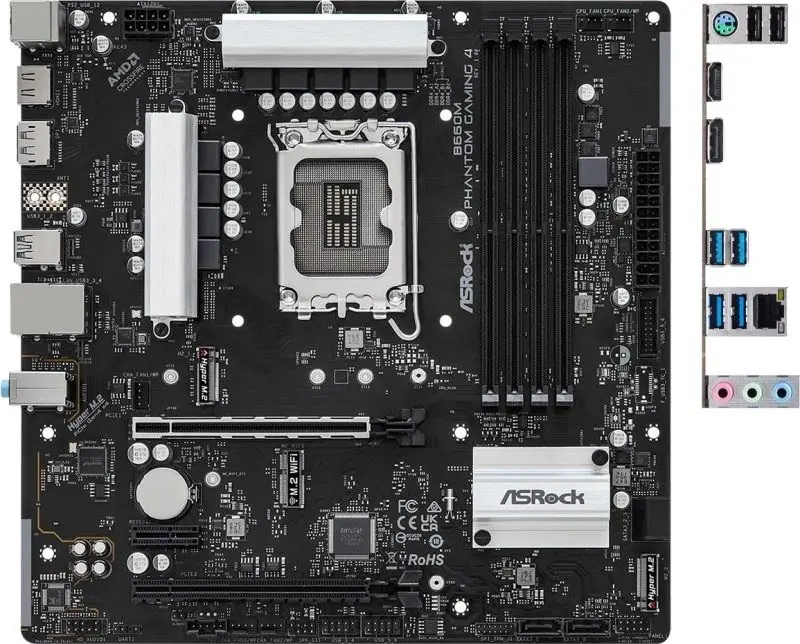 Placă de bază ASrock B660M PHANTOM GAMING 4