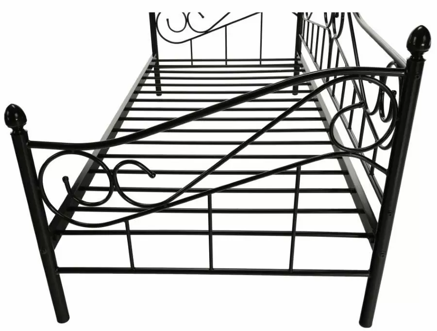 Кровать Mobhaus Daina 90х200см, черный