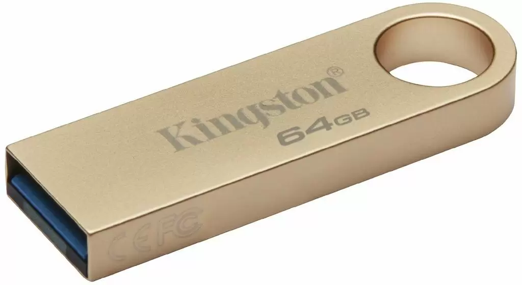 USB-флешка Kingston DataTraveler SE9 G3 64GB, золотой