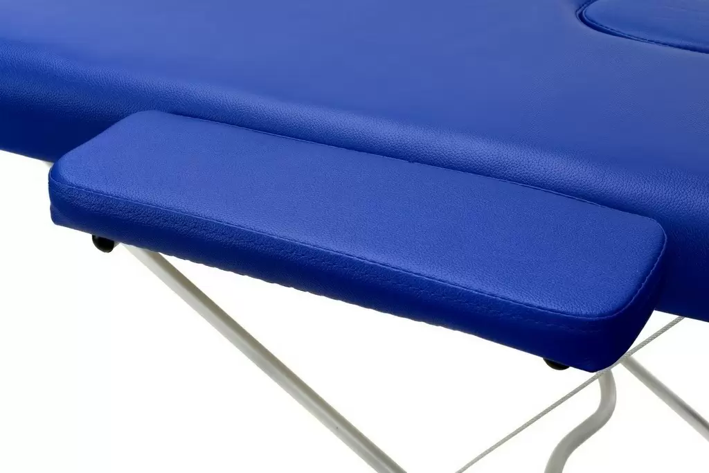 Массажный стол двухсекционный BodyFit 553 XXL, синий