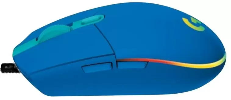 Мышка Logitech G203 Lightsync, синий