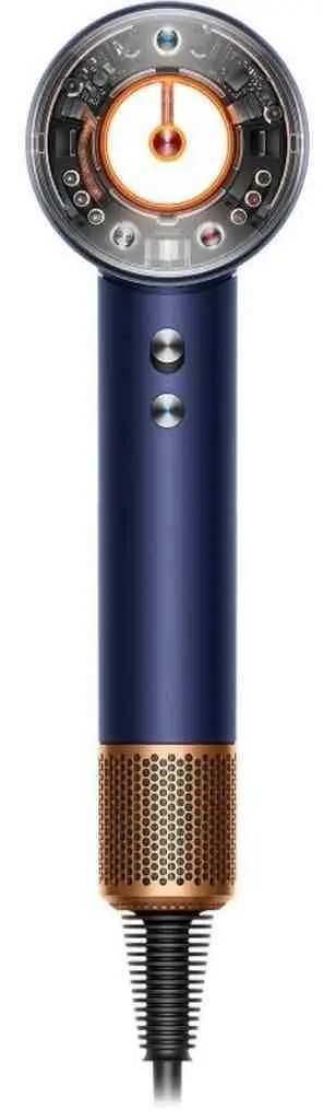 Uscător de păr Dyson HD16 Supersonic Nural Straight+Wavy Prussian, albastru