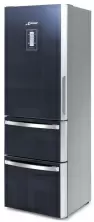 Холодильник Kaiser KK 65205 S, черный/синий