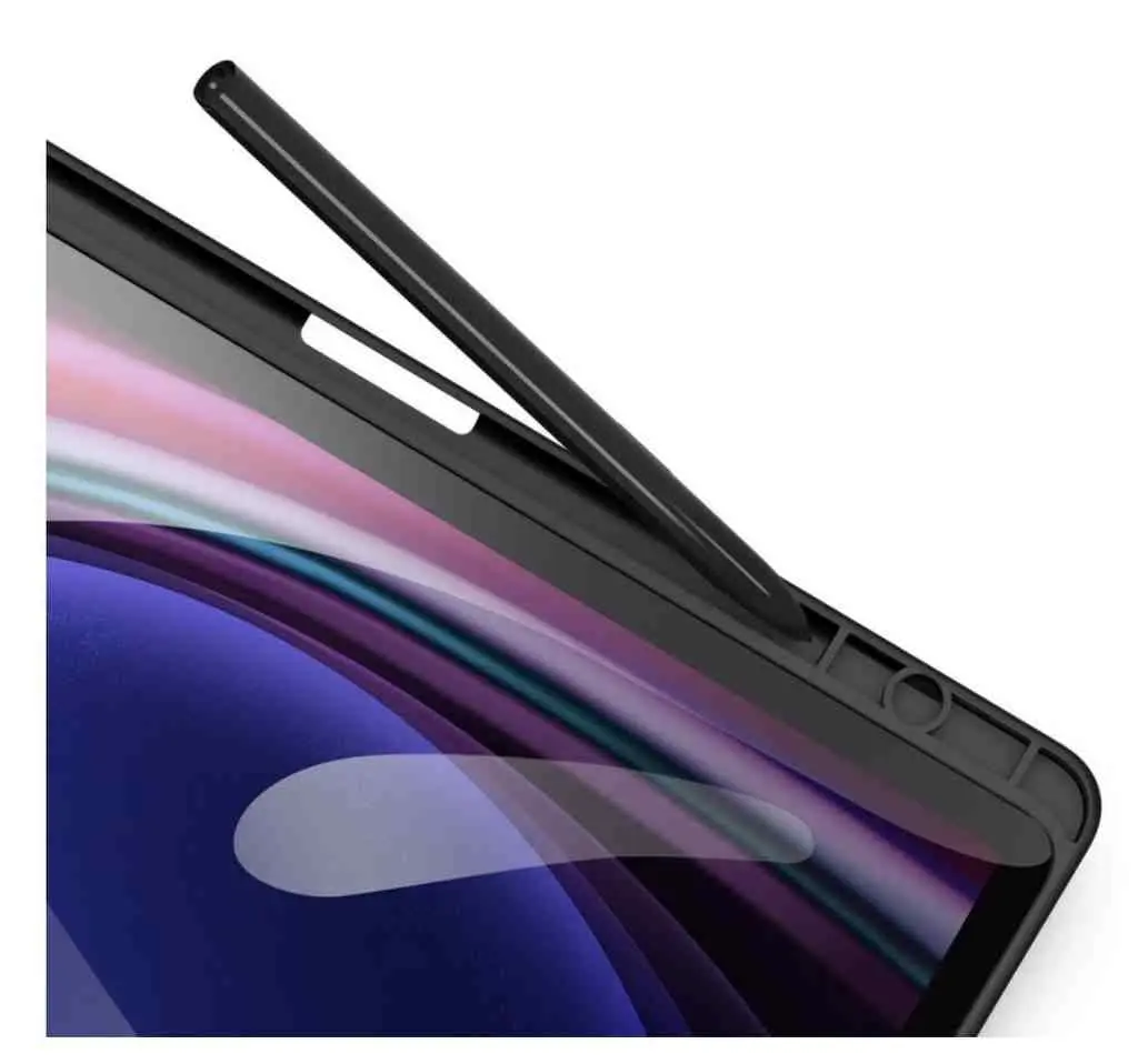 Husă pentru tabletă Dux Ducis Tablet Case Samsung Tab S9/S9FE Toby, negru