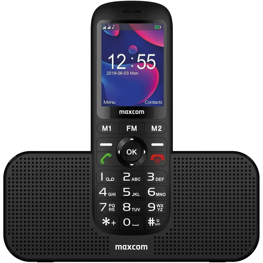 Мобильный телефон Maxcom MM740, черный