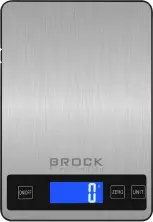 Весы кухонные Brock SKS 1008, нержавеющая сталь на tehnoparc.md Весы кухонные Brock SKS 1008, нержавеющая сталь