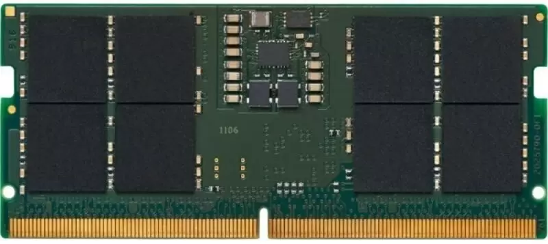Оперативная память SO-DIMM Kingston ValueRAM 8ГБ DDR5-4800MHz, CL40, 1.1V