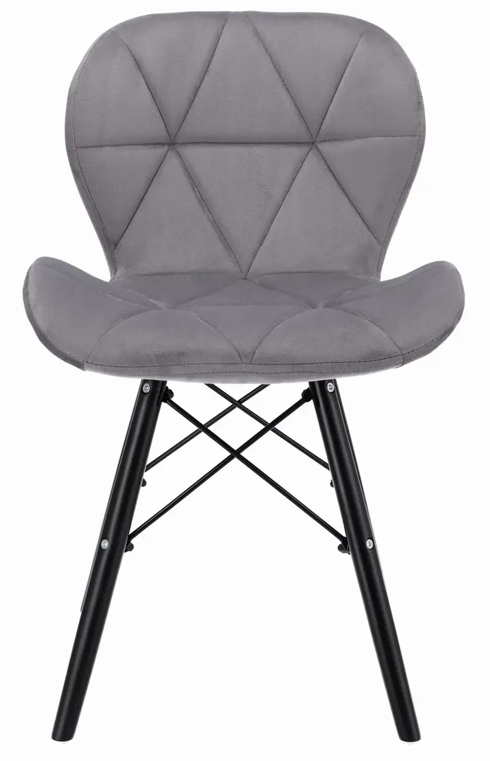 Стул Jumi Velvet SD-276192, серый