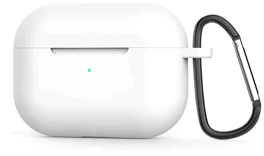 Чехол для наушников Helment Case Silicone Airpods Pro (AIRPODPRWH), белый на tehnoparc.md Чехол для наушников Helment Case Silicone Airpods Pro (AIRPODPRWH), белый