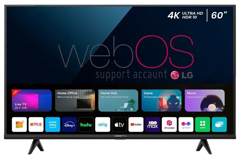 Televizor Vesta WU6075AAA, negru