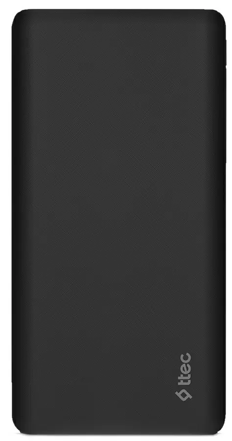Внешний аккумулятор ttec Power Slim S 10000mAh, черный