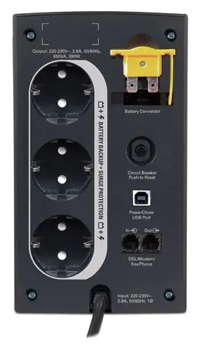 Источник бесперебойного питания APC BX650CI-RS на tehnoparc.md Источник бесперебойного питания APC BX650CI-RS