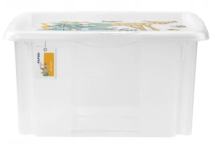 Container pentru jucării Keeeper Bambi 24L, transparent