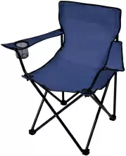 Scaun pliant pentru camping GardenLine LEZ7150, albastru