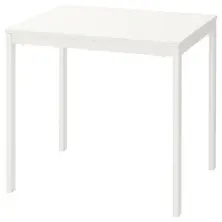 Стол IKEA Vangsta 80x120x70см, белый на tehnoparc.md Стол IKEA Vangsta 80x120x70см, белый