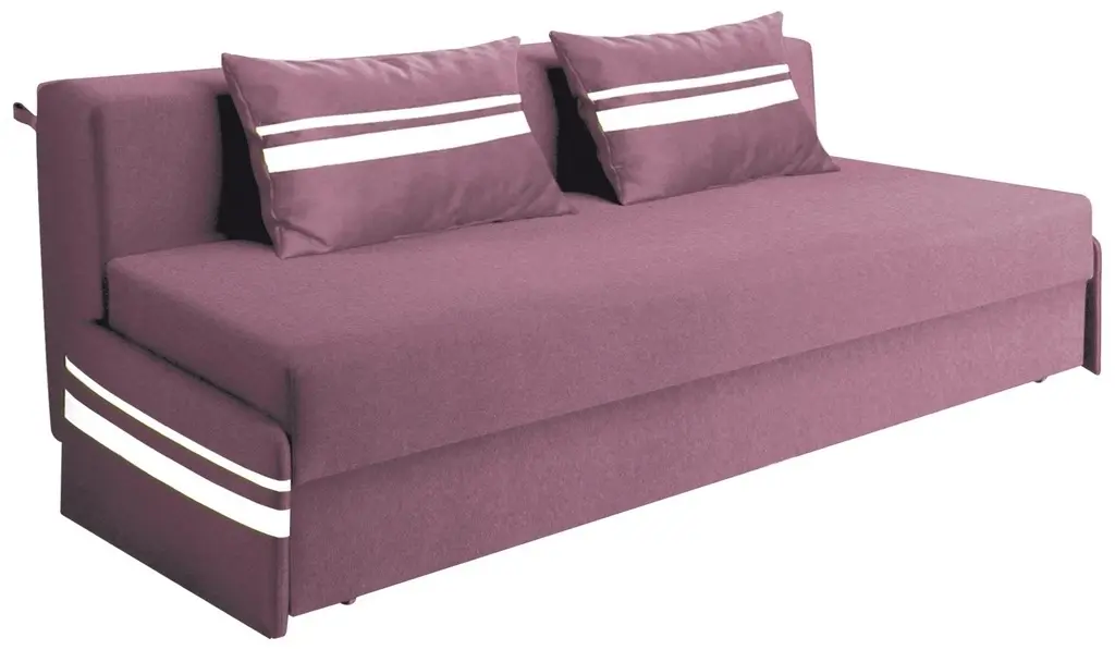 Canapea Modern Compliment Kanna 73, marsala/alb