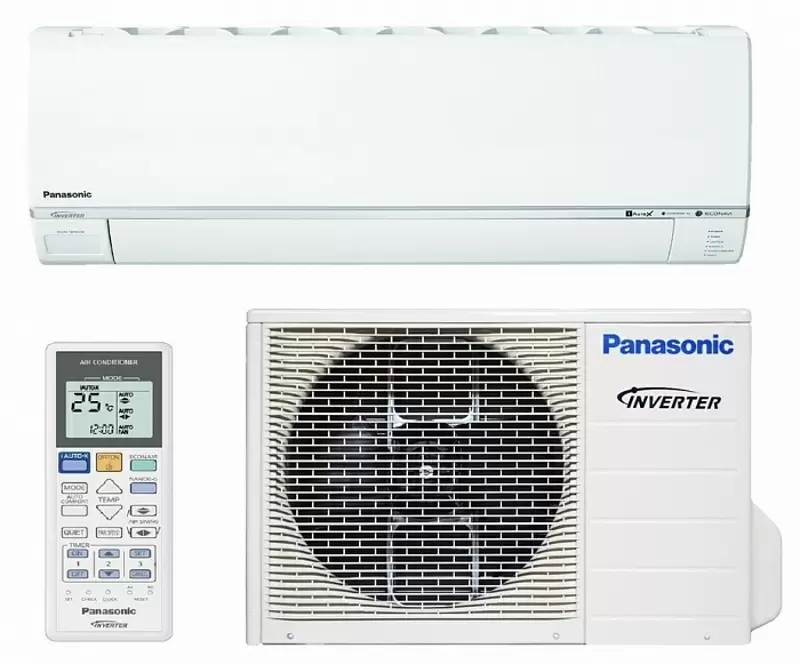 Кондиционер Panasonic CS-E9RKDW/CU-E9RKD, белый