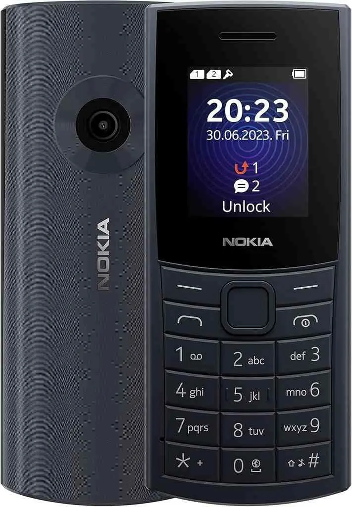 Мобильный телефон Nokia 110 2023 Dual Sim 4G, черный на tehnoparc.md Мобильный телефон Nokia 110 2023 Dual Sim 4G, черный