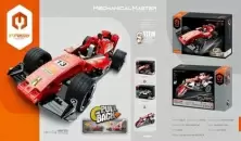 Set de construcție XTech Pull Back F1 Racing Car 150 pcs