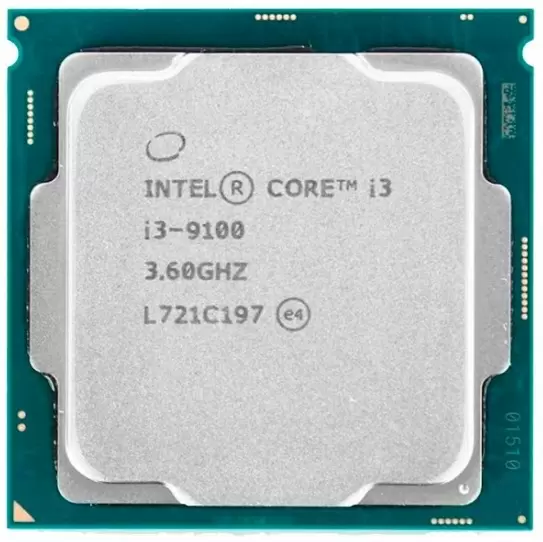 Процессор Intel Core i3 Coffee Lake Refresh i3-9100, Tray