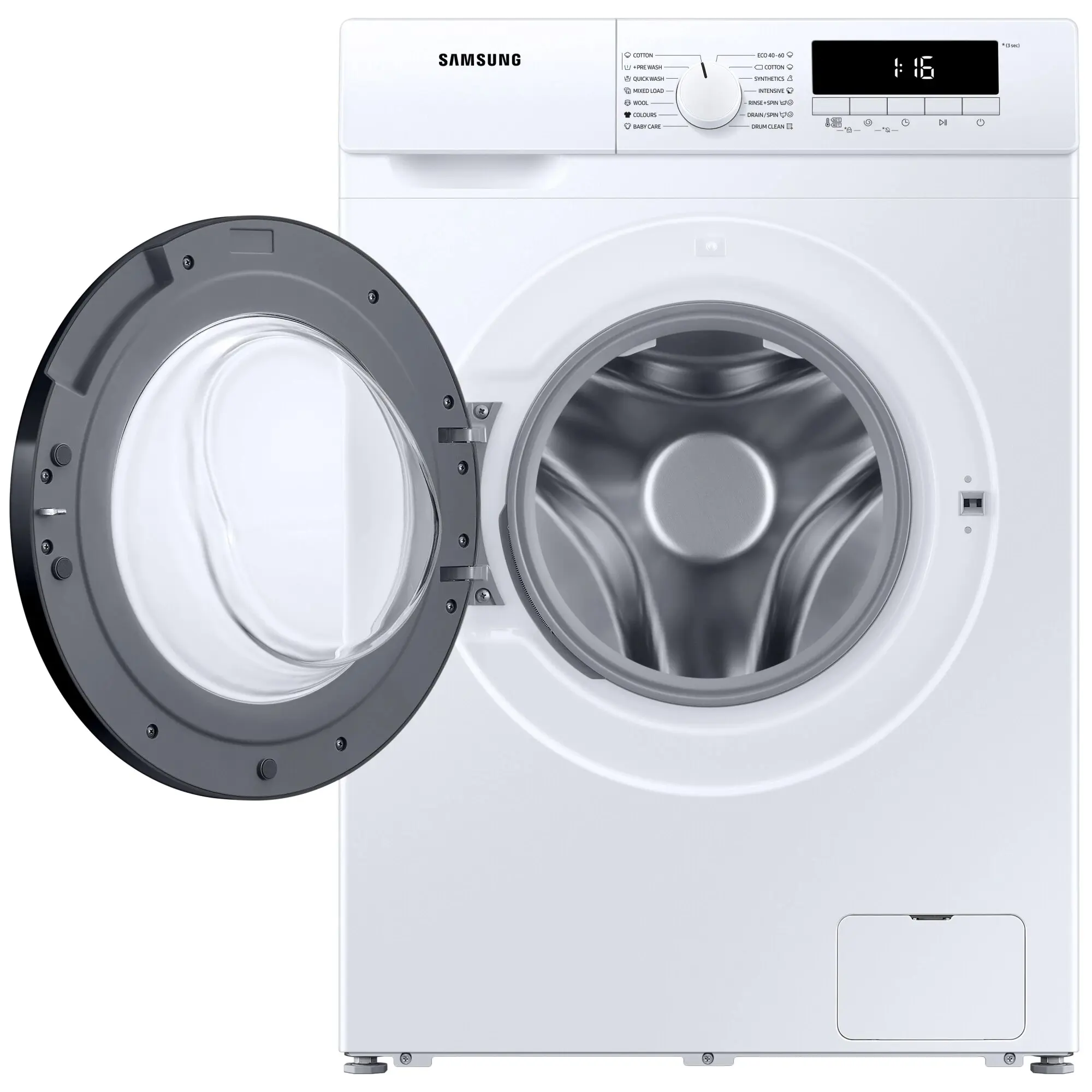Стиральная машина Samsung WW80T304MBWLE, белый на tehnoparc.md Стиральная машина Samsung WW80T304MBWLE, белый