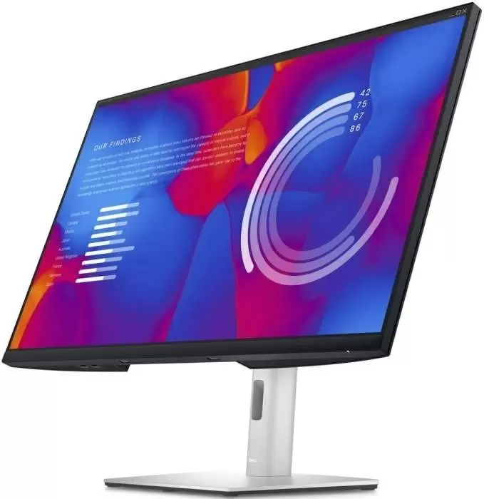 Monitor Dell P3222QE, negru/argintiu