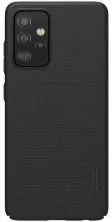 Чехол Nillkin Super Frosted Shield for Samsung A52, черный на tehnoparc.md Чехол Nillkin Super Frosted Shield for Samsung A52, черный
