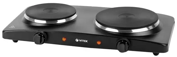 Настольная плита Vitek VT-3704, черный