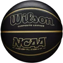 Мяч баскетбольный Wilson NCAA Hightlight 295 N7, черный