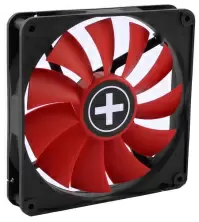 Вентилятор для корпуса Xilence XPF140.R.PWM, черный/красный