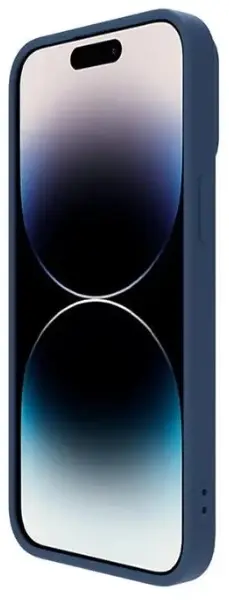 Husă de protecție Nillkin Apple iPhone 14 Pro Max CamShield Silky Silicone Case, albastru